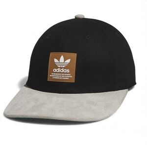 Adidas Originals‎ Terrace Strapback Hat Unisex Adjustable Cotton Leather Cap NEW